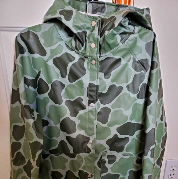Herschel Supply Company Jackets & Blazers - Herschel Camouflage Women's Raincoat